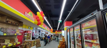 קינג סטור — תאורת סופרמרקט